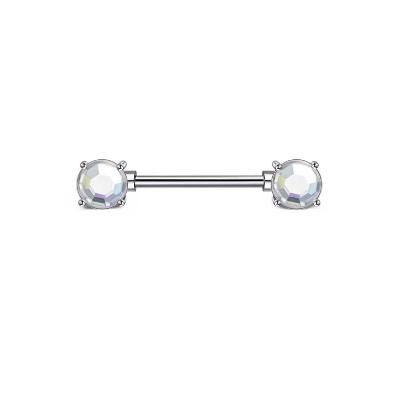 Nipple barbells AB diamond