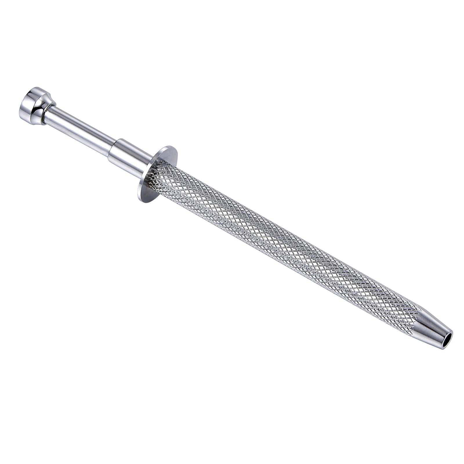 Piercing Ball Grabber Tool,Pick-Up Tool with 4 Prongs Professional Surgical Steel Push in Syringe Type Quad Prong Small Bead Holder Grab Ball Catcher Body Piercing-Tool
