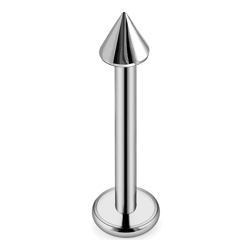 Titanium Spike Lip Stud 16G 12mm