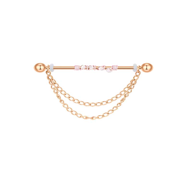 38mm with four beads around