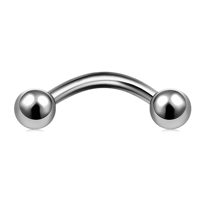 14G 12mm Titanium Eyebrow Ring