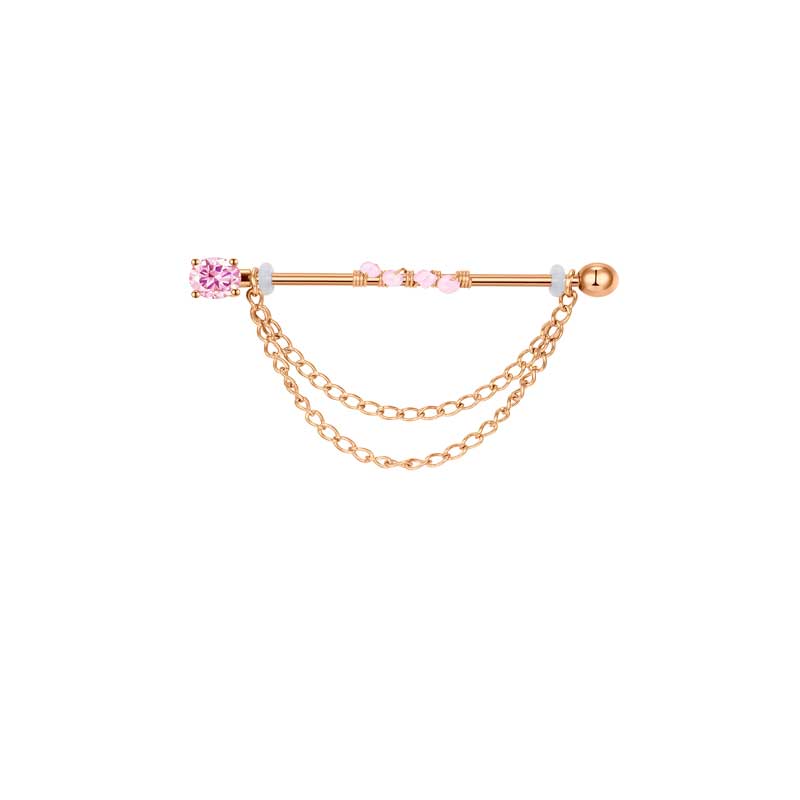 38mm with pink bead around