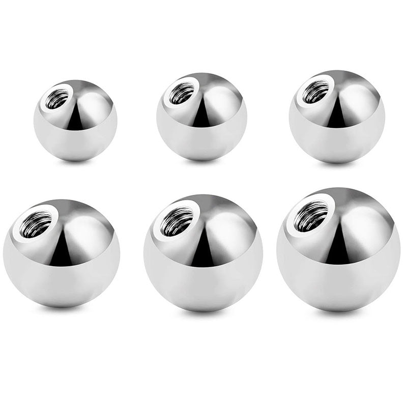 18G Stainless Steel Replacement Steel Ball Silver Various Size Available