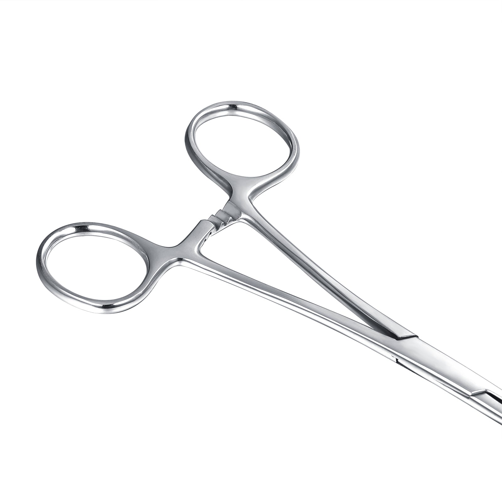 Foerster Sponge Forceps, Piercing Clamps, 7' Large Foerster Open Round Clamp Pliers Body Piercing Forceps for Navel Piercing Belly Ear Tongue Septum Lip Piercing