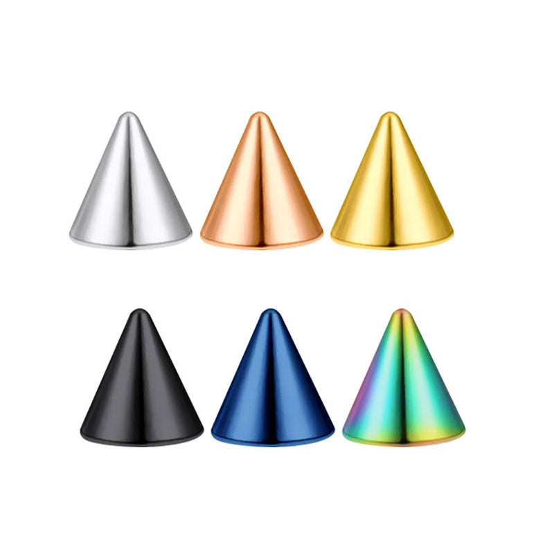 6Pcs 16G 4MM Spike Replacement Ball Stainless Steel Muti-Color Available