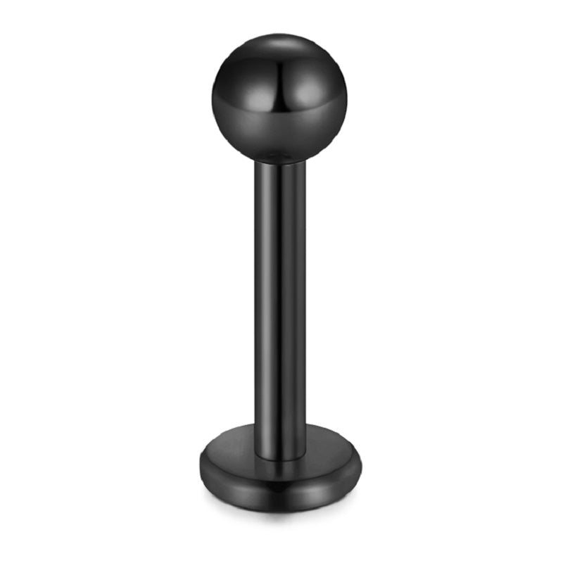 lip piercing black ball
