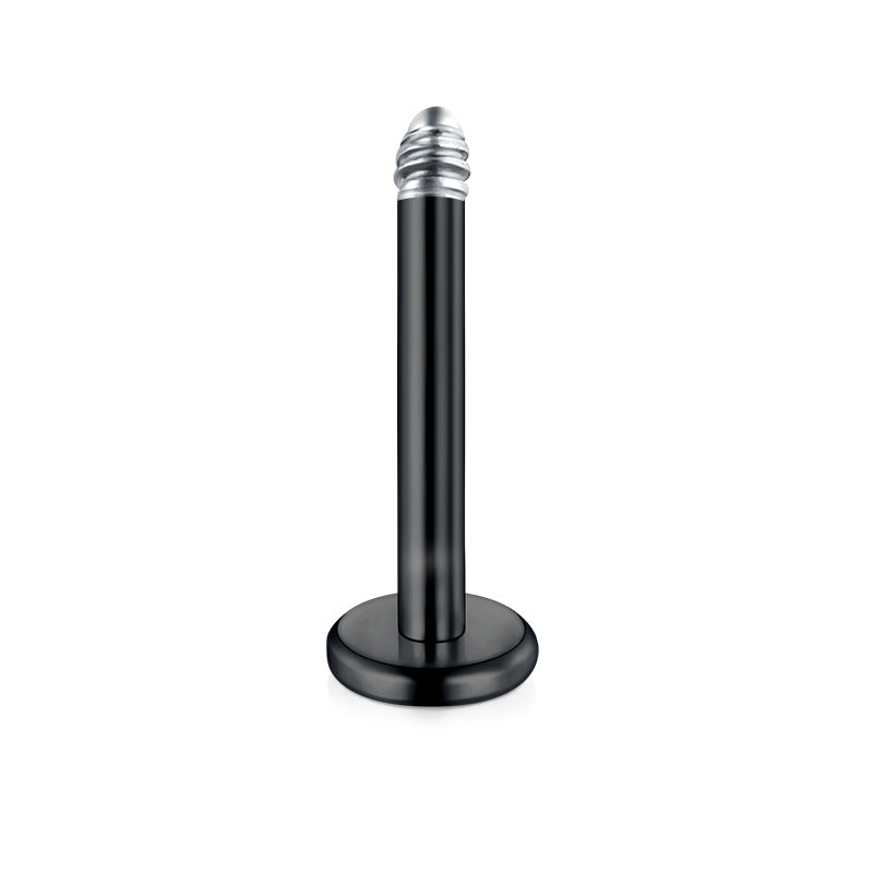 16G Labret Bar Black 8mm