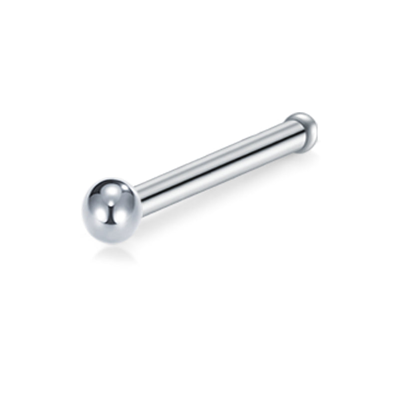 20G Silver Nose Rings