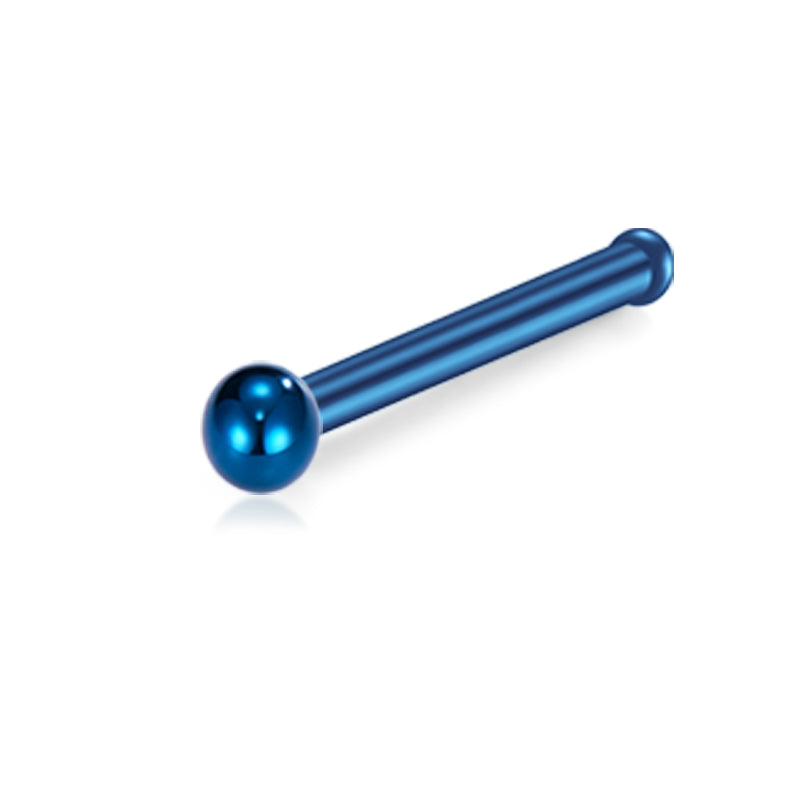 20G Dark Blue Nose Rings