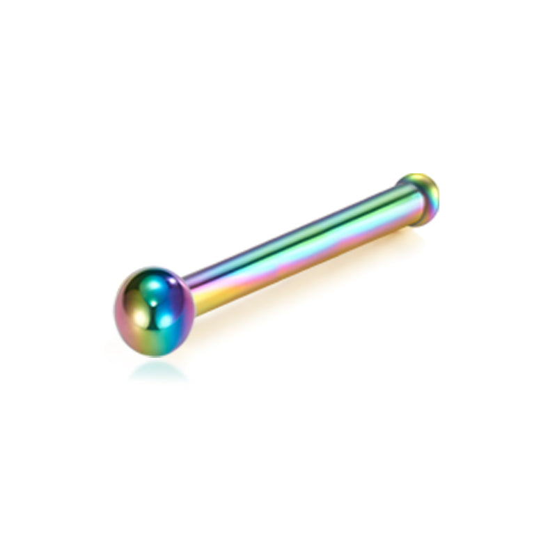 20G Rainbow Nose Rings