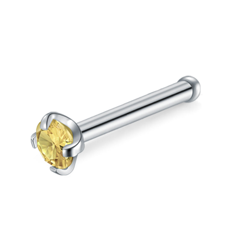 20G Yellow Nose Rings