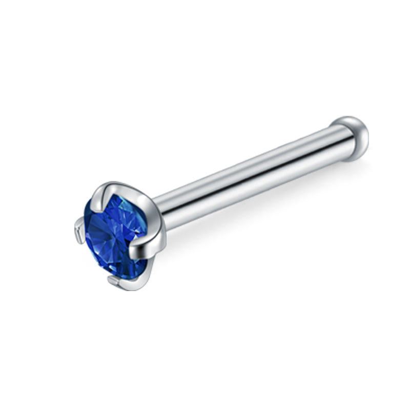 20G Dark Blue Nose Rings