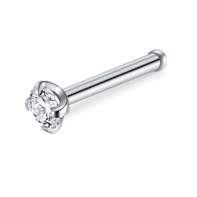20G White Nose Rings