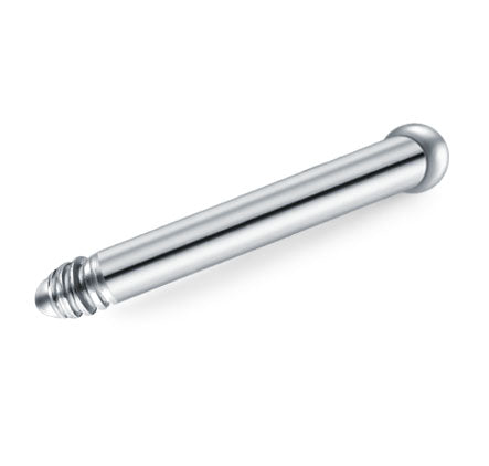 Replacement Straight Barbell Silver