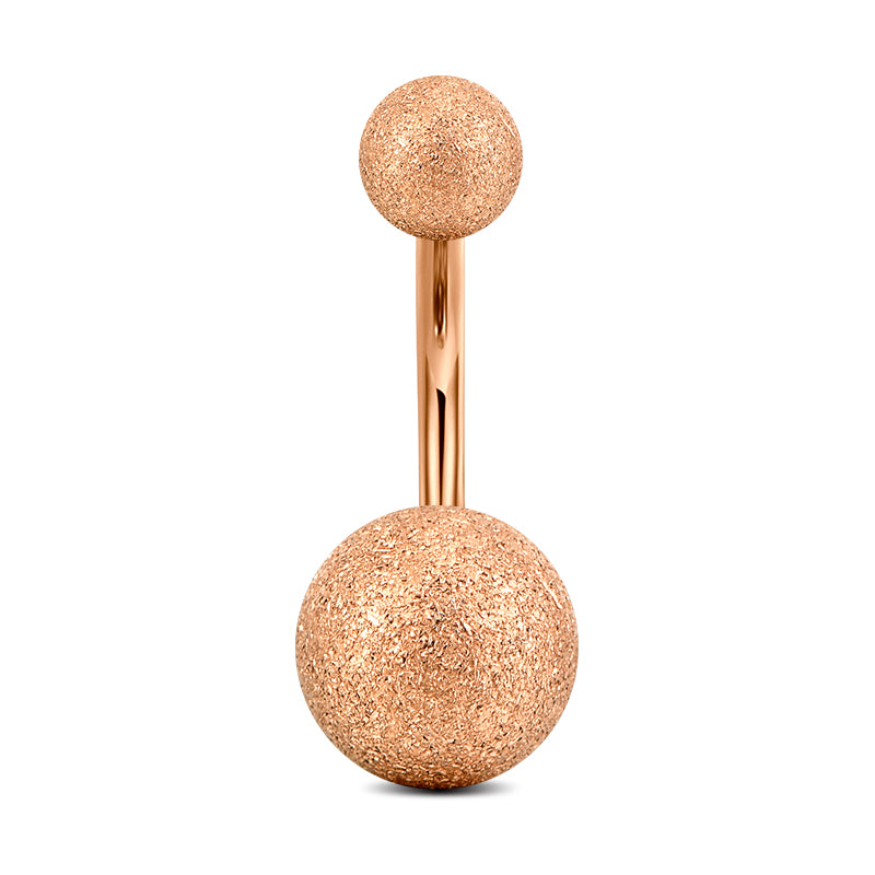 10mm Rose Gold Belly Button Ring