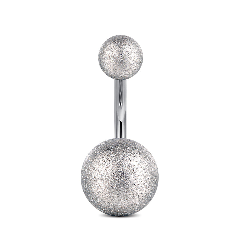 8mm Silver Belly Button Ring