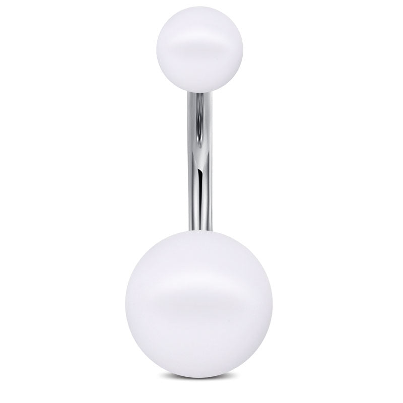 10 MM Clear ball Navel Ring