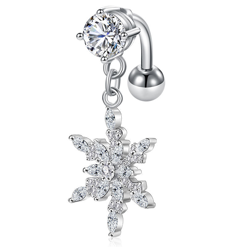 Snowflake Reserved Belly Rings