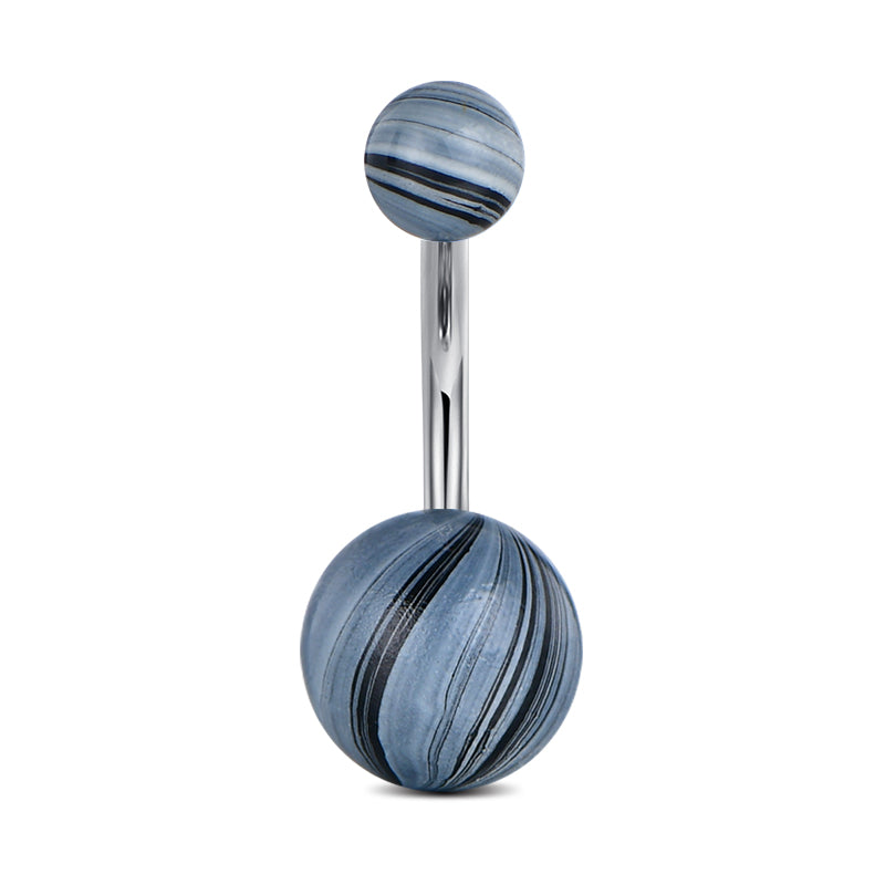10 mm Black Belly Ring