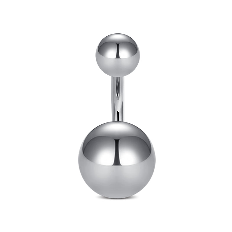 6mm Silver Belly Button Ring