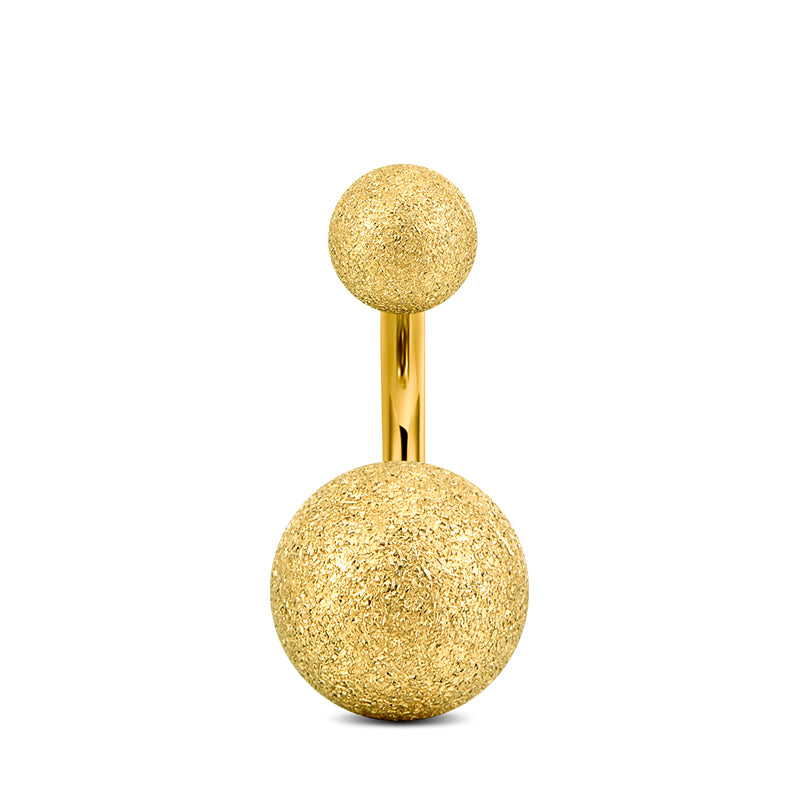 6mm Gold Belly Button Ring