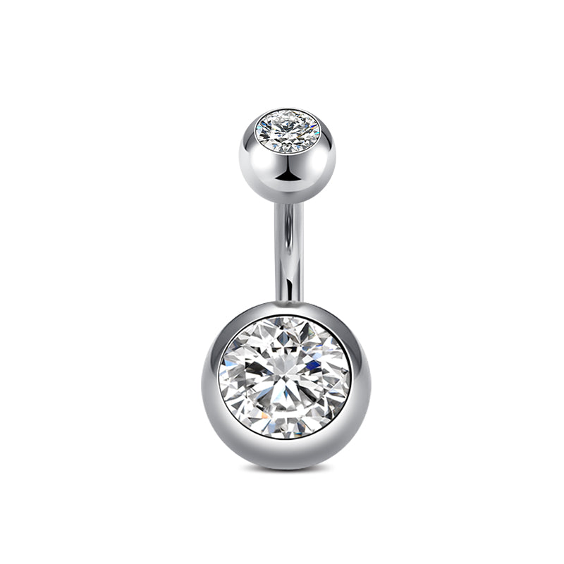 6MM Silver Belly Ring