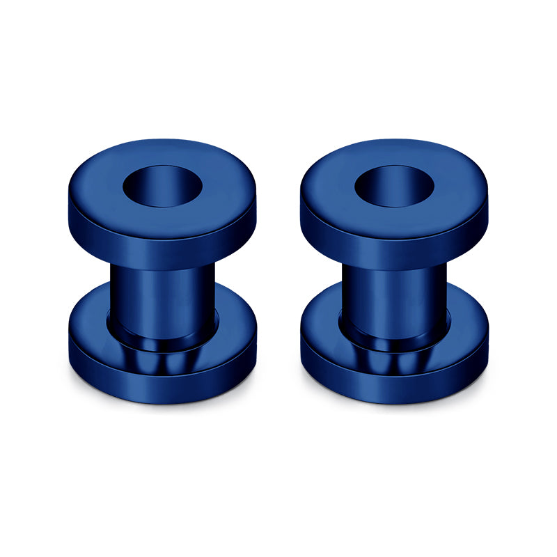 1.6mm blue ear tunnel plug pulley