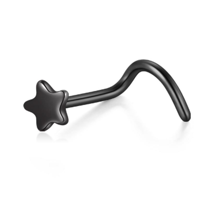 Black Nose Rings