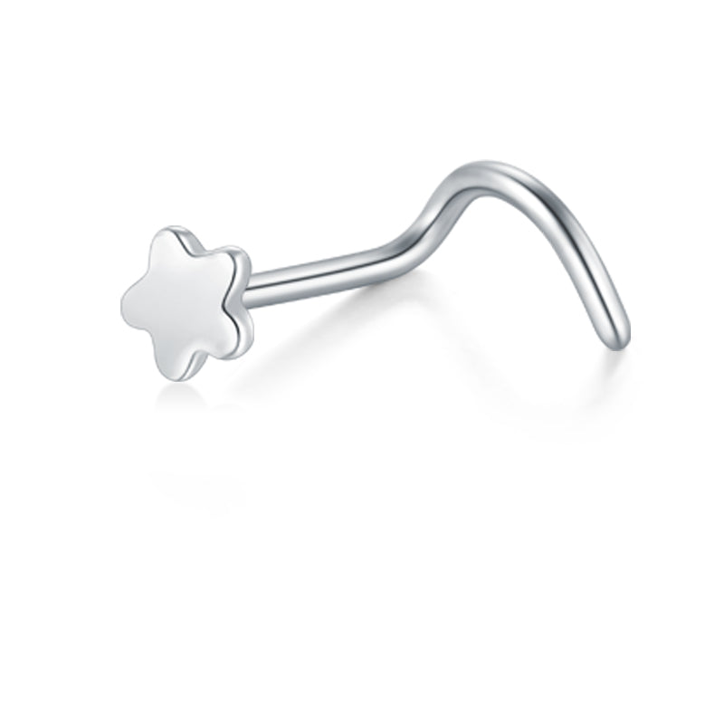 Silver Nose Rings