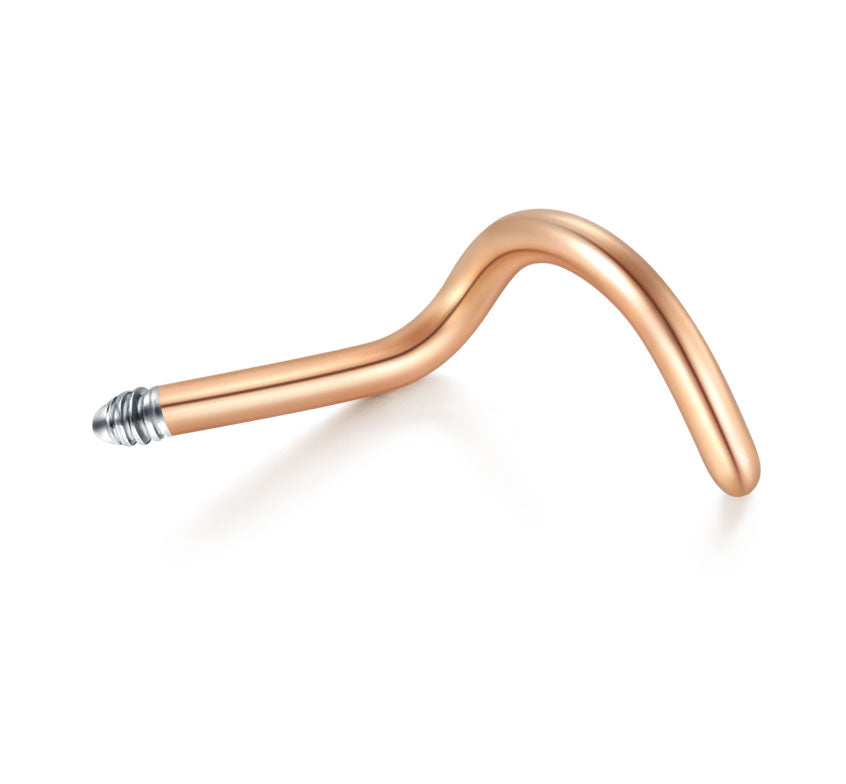 Replacement Screw Barbell Rose Gold