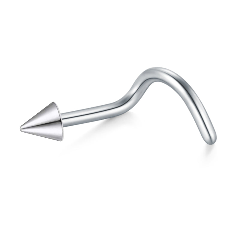 22G Silver Nose Screw