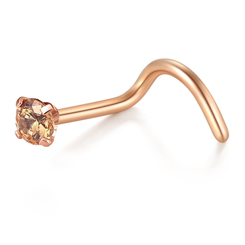 Rose Gold Nose Screw