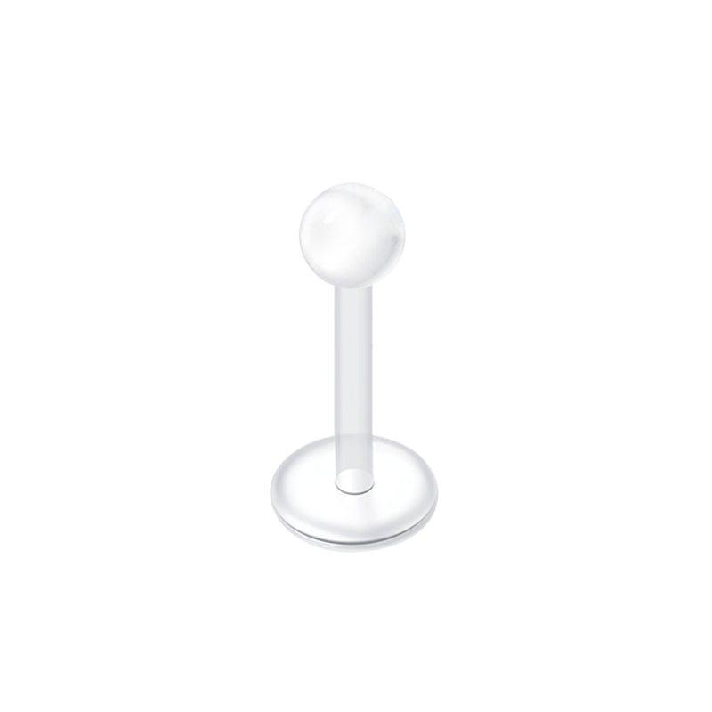 Plastic Lip Studs Retainer Various Top