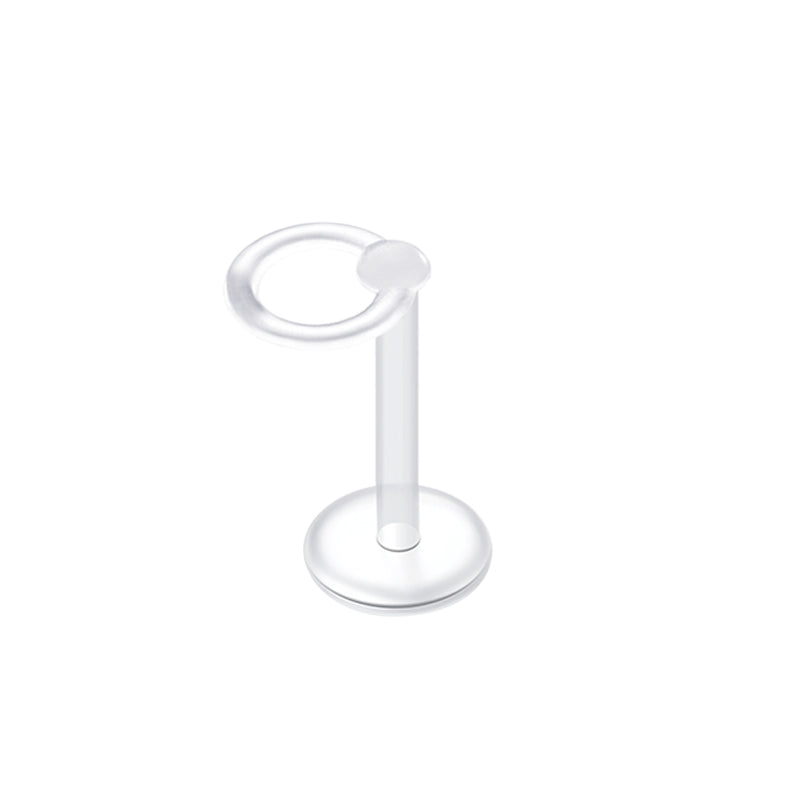 Plastic Lip Studs Retainer Various Top