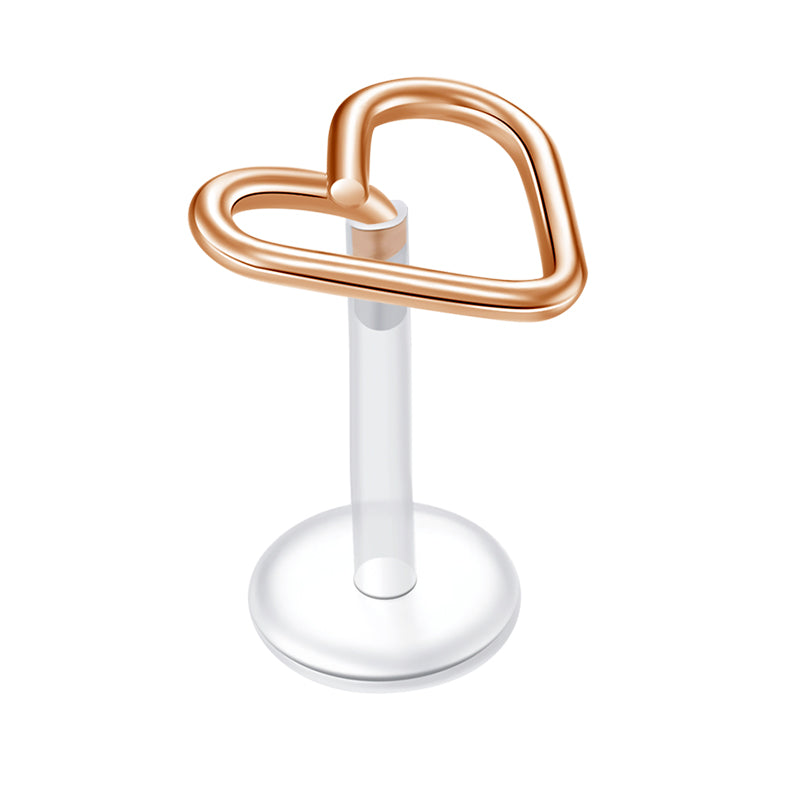 Plastic Tragus Earrings Push in