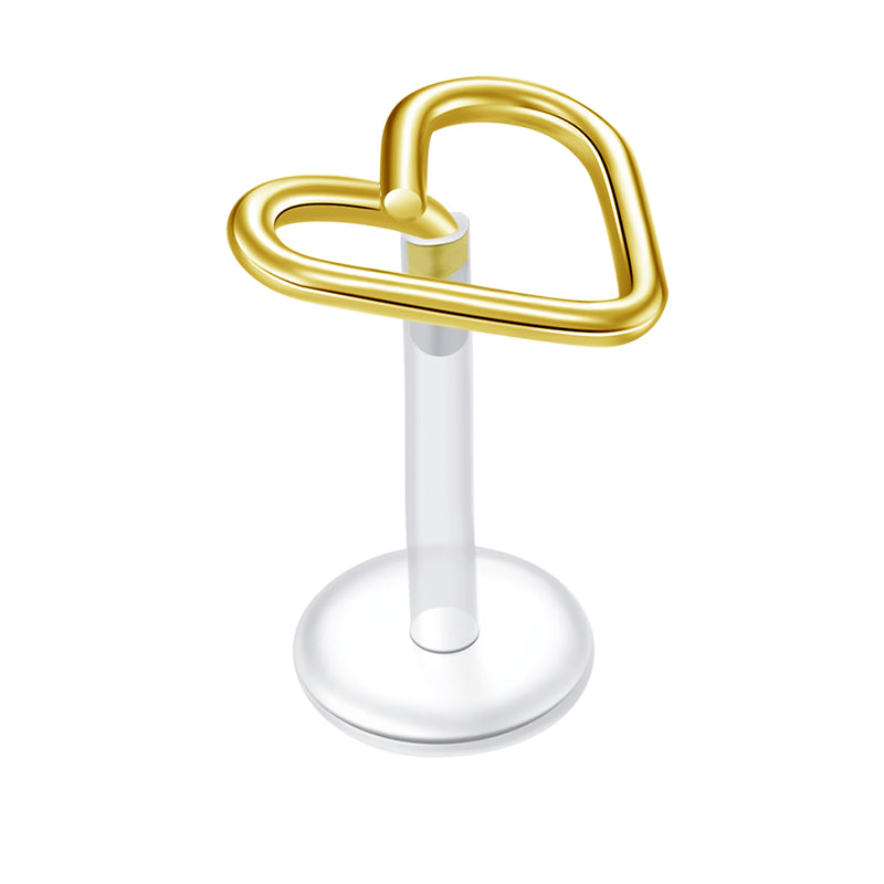 Plastic Tragus Earrings Push in