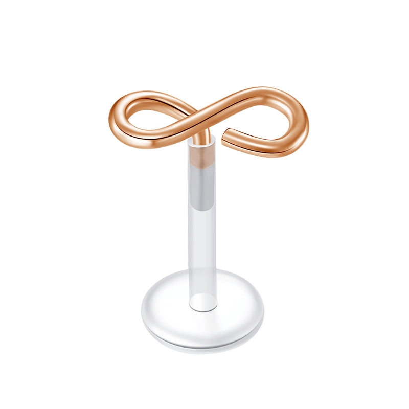 Plastic Tragus Earrings Push in