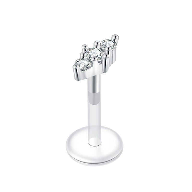 Plastic Tragus Earrings Push in