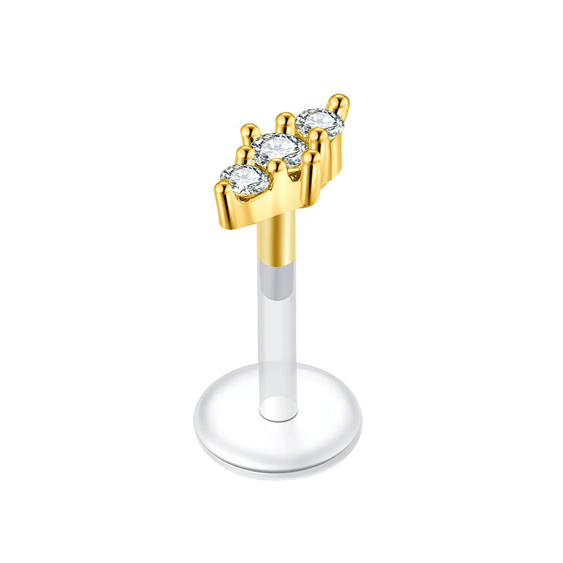 Plastic Tragus Earrings Push in
