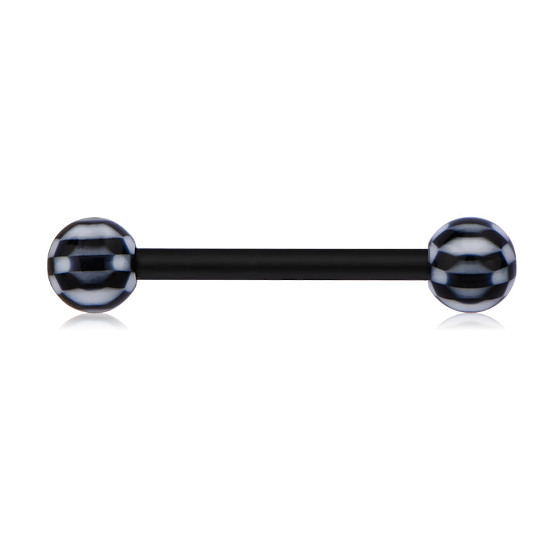 Plastic Tongue Rings Colorful Various