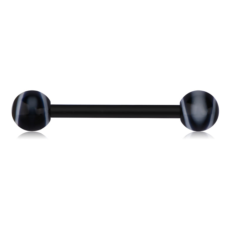 Plastic Tongue Rings Colorful Various