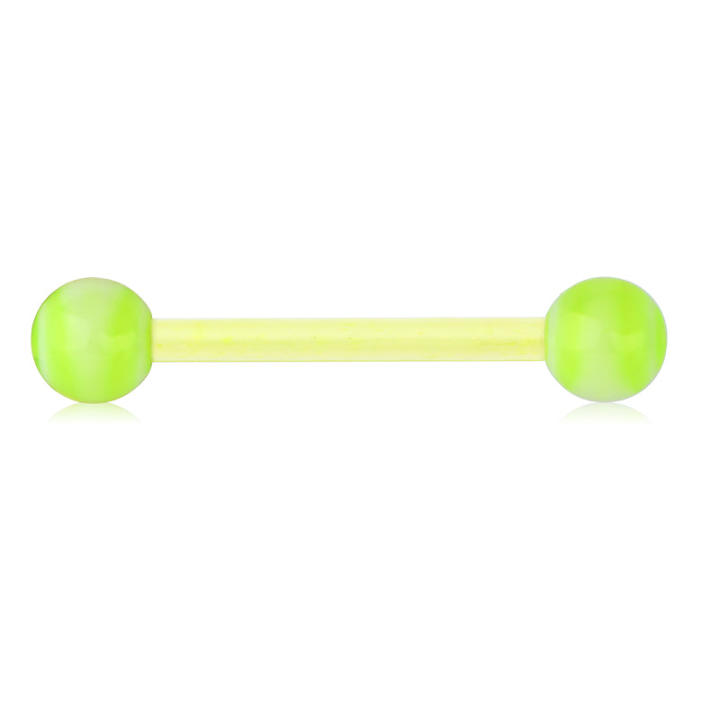 Plastic Tongue Rings Colorful Various