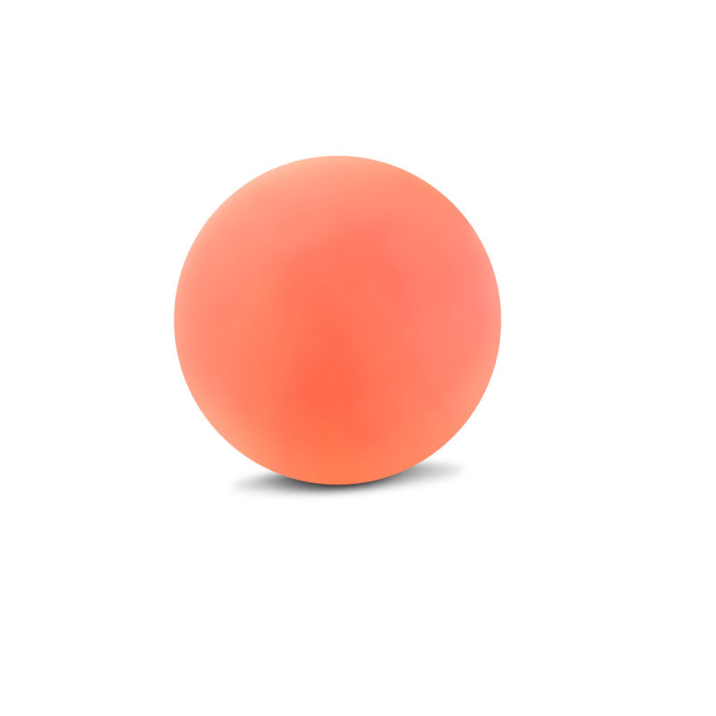Rubber Piercing Ball 14G 8mm Orange