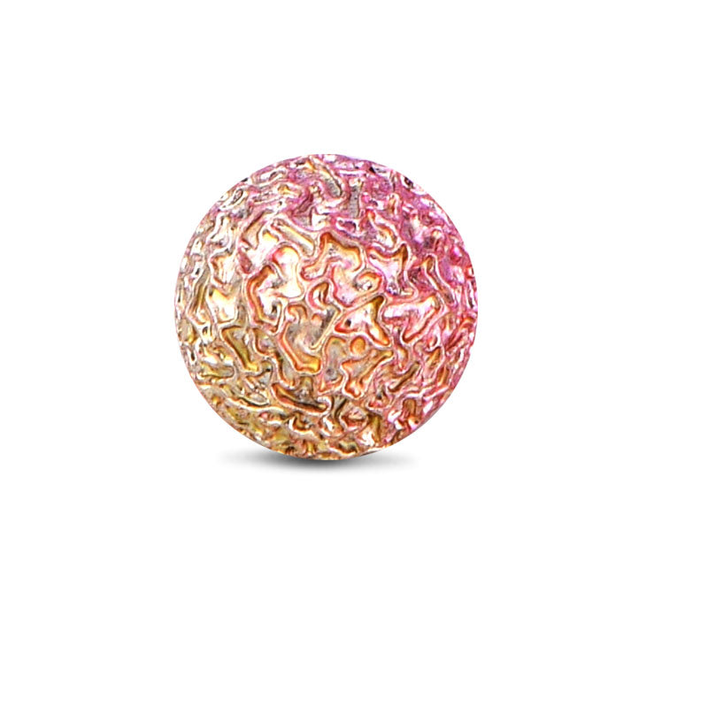 Tinfoil Piercing Ball 14G 5mm Pink Gold