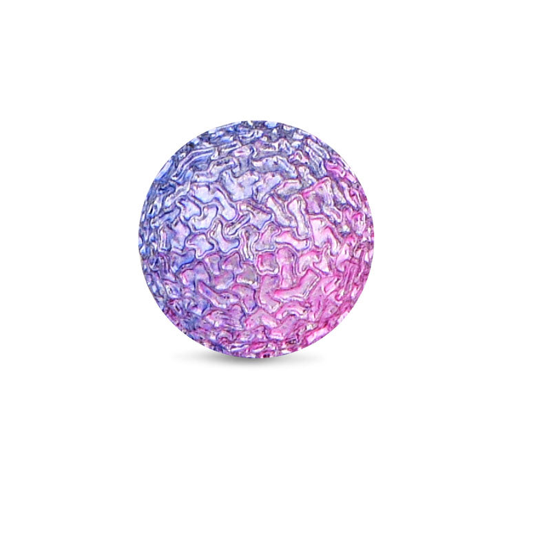 Tinfoil Piercing Ball 14G 8mm Blue Purple