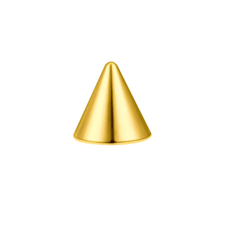Spike Piercing Ball 16G 4mm Gold
