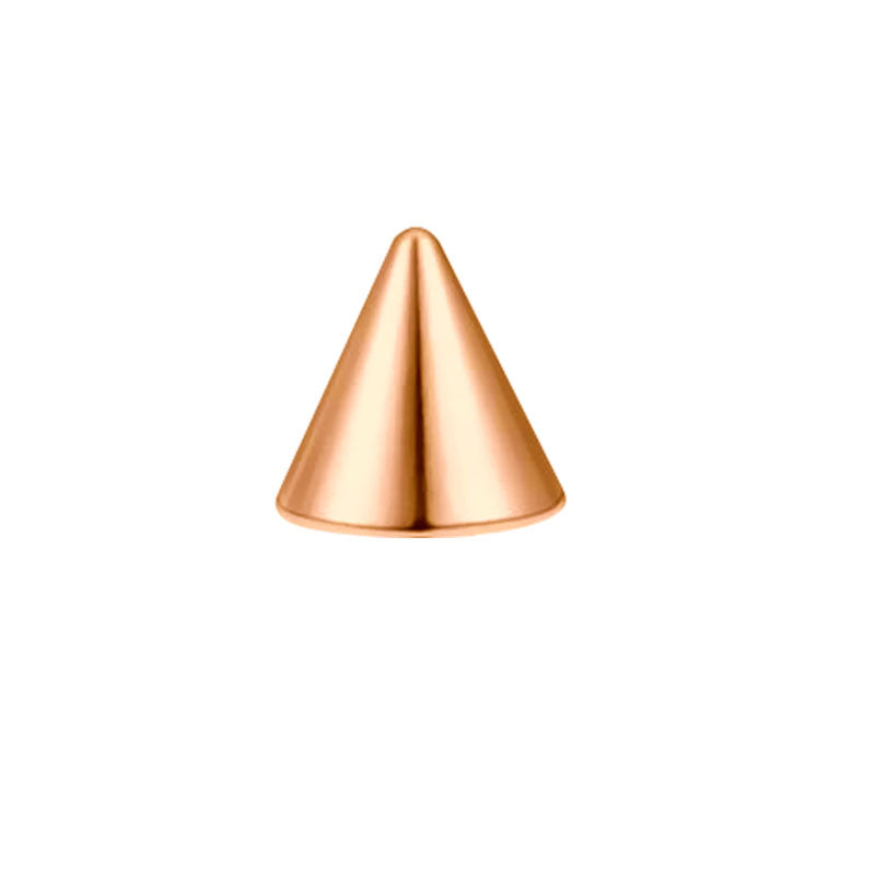 Spike Piercing Ball 16G 4mm Rose Gold