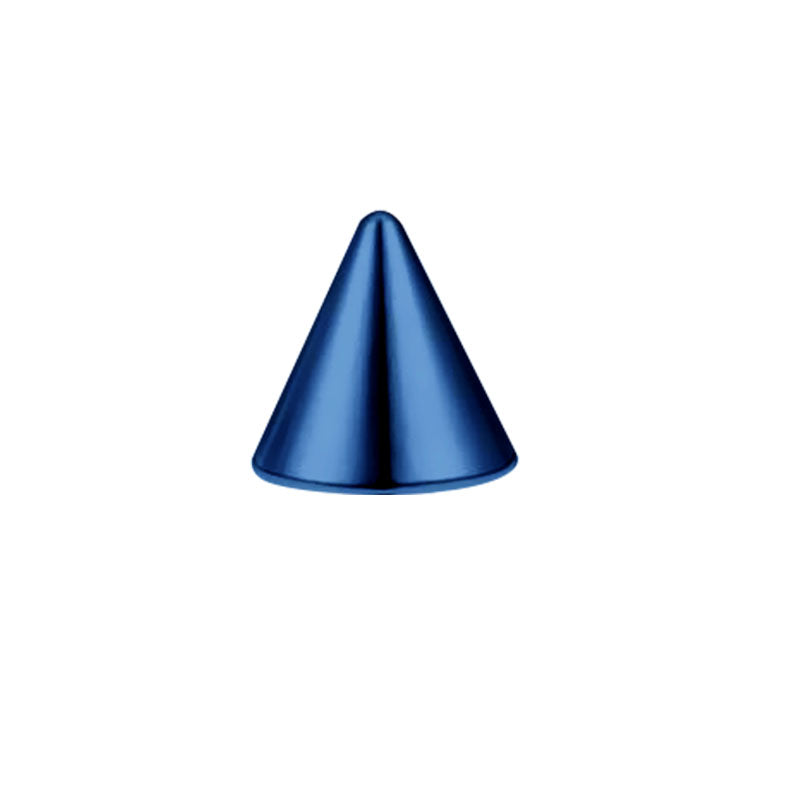 Spike Piercing Ball 16G 4mm Blue