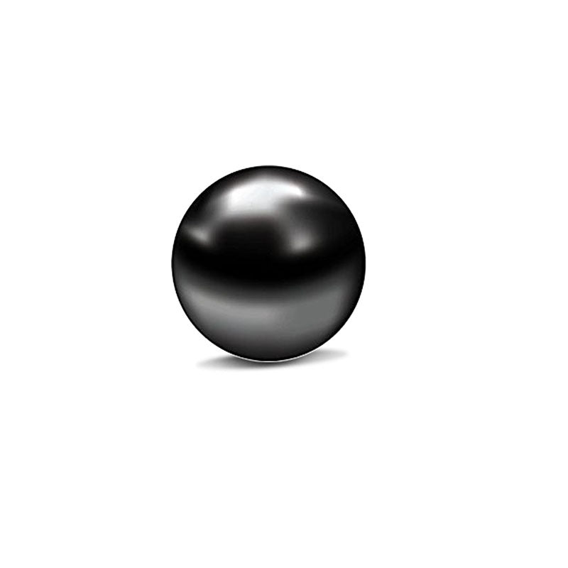 Pearl Piercing Ball 14G 8mm Black