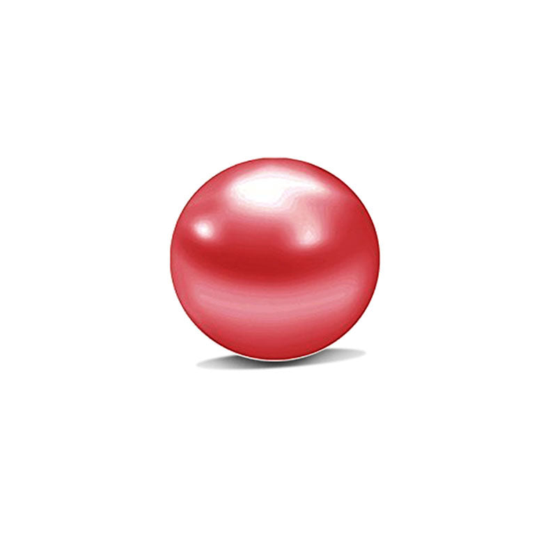 Pearl Piercing Ball 14G 8mm Red